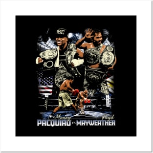 Floyd Mayweather Vs. Manny Pacquiao Vintage Posters and Art